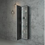 Зеркальный шкаф Континент Eltoro LED черный